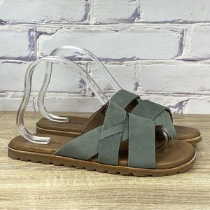 L.L. Bean Lakewashed Slides Sedona Sage Sandals